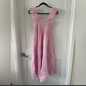 Bubblegum Pink Striped Nap Dress